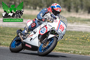 Jason McGarvey motorcycle racing at Kirkistown Circuit