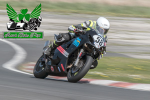 Matty McGowan motorcycle racing at Kirkistown Circuit