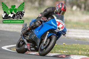 Kevin McGrath motorcycle racing at Kirkistown Circuit