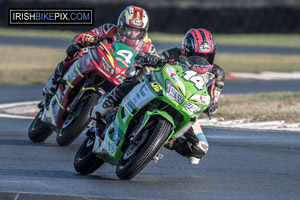 James McManus motorcycle racing at the Flower Trophy, Bishopscourt Circuit