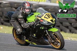 Jessica McWilliams motorcycle racing at Kirkistown Circuit