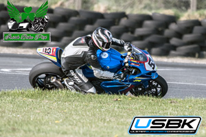 Jason Moorhead motorcycle racing at Kirkistown Circuit
