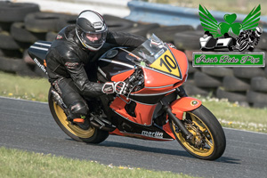 Alex Morgan motorcycle racing at Kirkistown Circuit