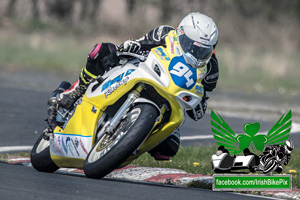 Gareth Morrell motorcycle racing at Kirkistown Circuit