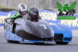 Martin Murphy sidecar racing at Mondello Park