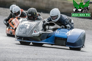 Martin Murphy sidecar racing at Mondello Park