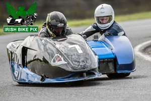 Martin Murphy sidecar racing at Mondello Park