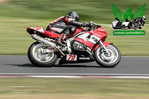 Derek O'Donnell motorcycle racing at Kirkistown Circuit