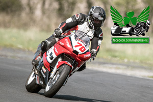 Derek O'Donnell motorcycle racing at Kirkistown Circuit