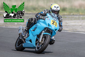 Colin O'Hare motorcycle racing at Kirkistown Circuit