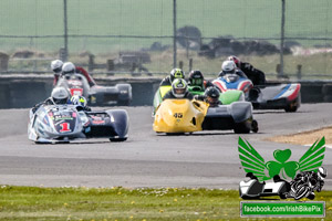 Peter O'Neill sidecar racing at Bishopscourt Circuit