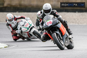 Brian O'Rourke motorcycle racing at Mondello Park