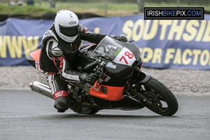 Brian O'Rourke motorcycle racing at Mondello Park