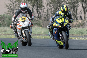 Michael Owens motorcycle racing at Kirkistown Circuit