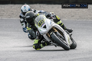 Taran Ramdhanie motorcycle racing at Mondello Park