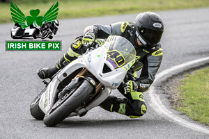 Taran Ramdhanie motorcycle racing at Mondello Park