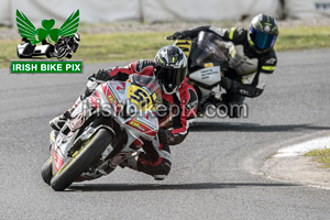 Keith Richardson motorcycle racing at Mondello Park