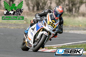 David Robinson motorcycle racing at Kirkistown Circuit