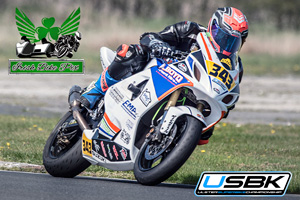 David Robinson motorcycle racing at Kirkistown Circuit