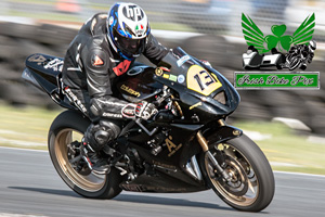 Paul Rowland motorcycle racing at Kirkistown Circuit