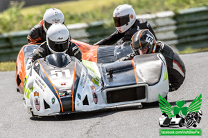 Daniel Rzeszutek sidecar racing at Mondello Park