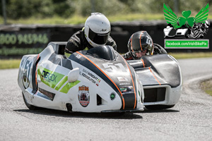 Daniel Rzeszutek sidecar racing at Mondello Park