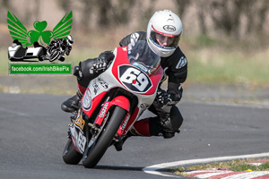 Gary Scott motorcycle racing at Kirkistown Circuit