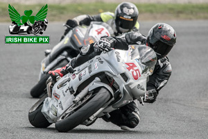 Darryl Sharkey motorcycle racing at Mondello Park