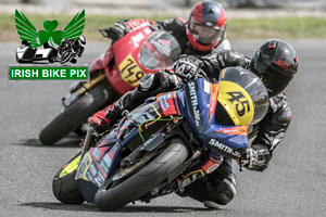 Darryl Sharkey motorcycle racing at Mondello Park