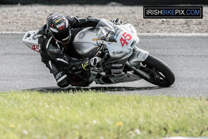 Darryl Sharkey motorcycle racing at Mondello Park