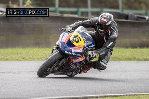 Darryl Sharkey motorcycle racing at Mondello Park