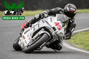 Darryl Sharkey motorcycle racing at Mondello Park