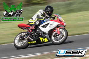 John Shields motorcycle racing at Kirkistown Circuit