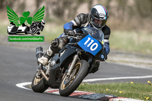Jonathan Shortt motorcycle racing at Kirkistown Circuit