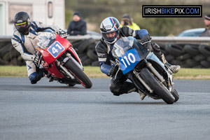 Jonathan Shortt motorcycle racing at the Sunflower Trophy, Bishopscourt Circuit