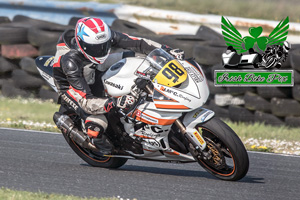 Jonny Singleton motorcycle racing at Kirkistown Circuit