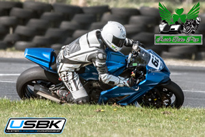 Graeme Smallwoods motorcycle racing at Kirkistown Circuit