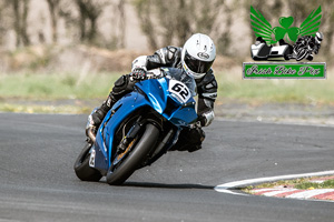 Graeme Smallwoods motorcycle racing at Kirkistown Circuit