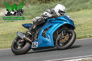 Graeme Smallwoods motorcycle racing at Kirkistown Circuit