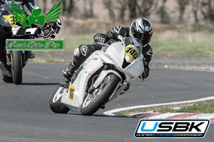 Steven Smith motorcycle racing at Kirkistown Circuit