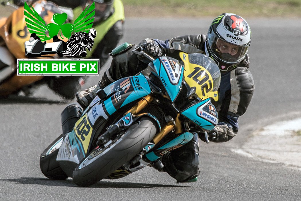 Alan Smyth motorcycle racing at Mondello Park