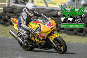 Liam Trainor motorcycle racing at Kirkistown Circuit