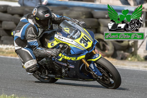 Aaron Uprichard motorcycle racing at Kirkistown Circuit