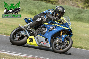 Aaron Uprichard motorcycle racing at Kirkistown Circuit