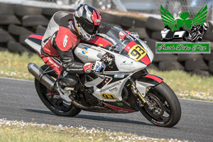 John Ward motorcycle racing at Kirkistown Circuit