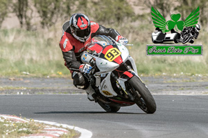 John Ward motorcycle racing at Kirkistown Circuit