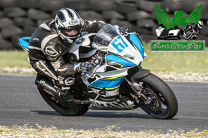 Jack Waring motorcycle racing at Kirkistown Circuit