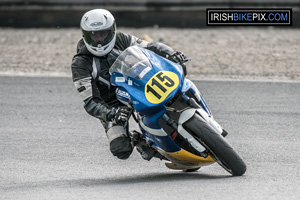 Roy Werst motorcycle racing at Mondello Park