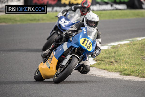 Roy Werst motorcycle racing at Mondello Park