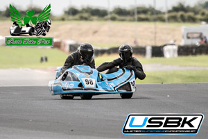 Tony Wheatley sidecar racing at Bishopscourt Circuit